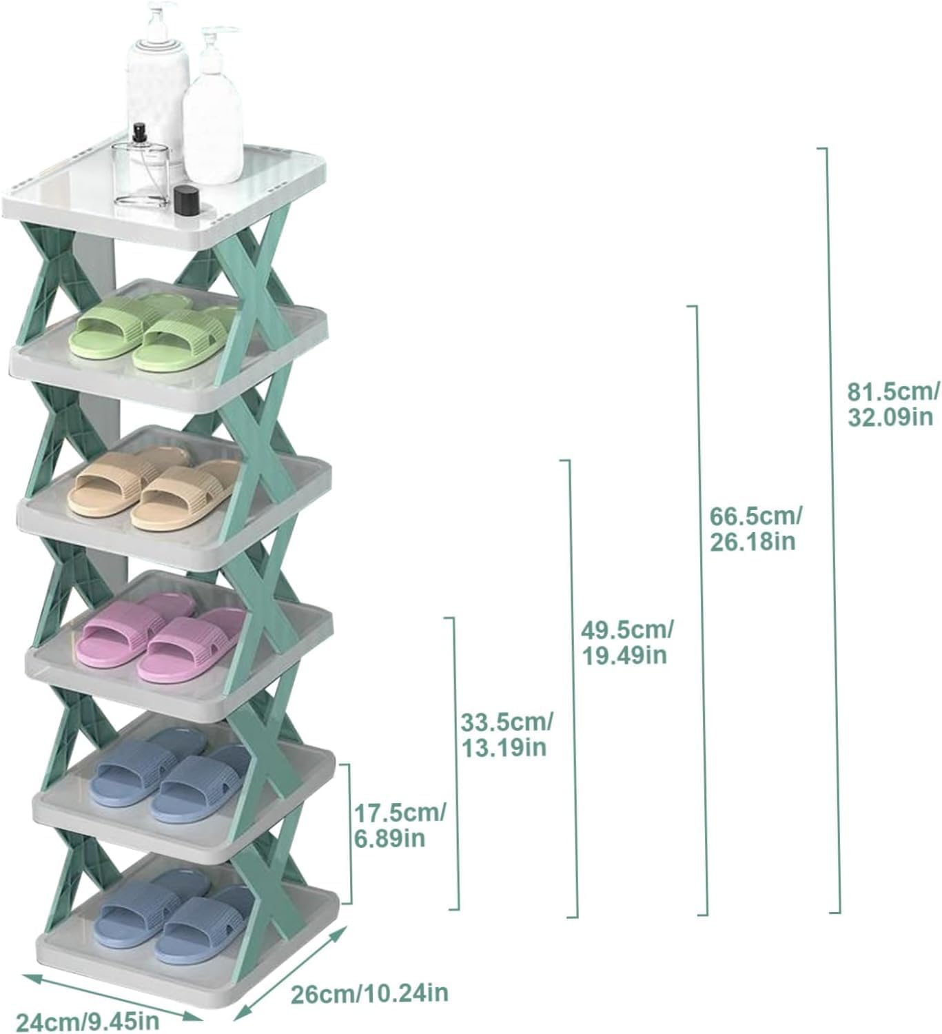 5 Layer shoes rack for home - footwear rack, Multi-Purpose