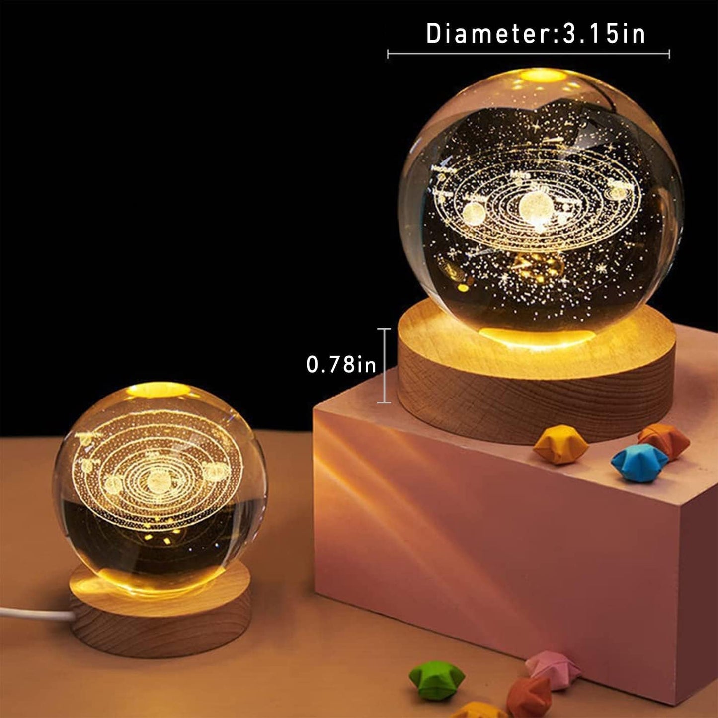 Crystal Ball Night Lamp