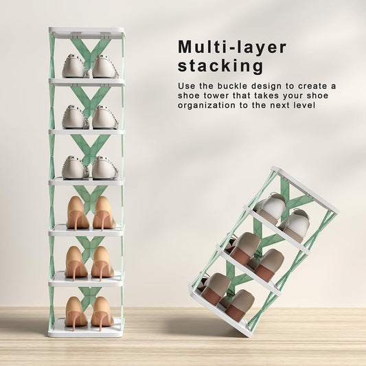 5 Layer shoes rack for home - footwear rack, Multi-Purpose