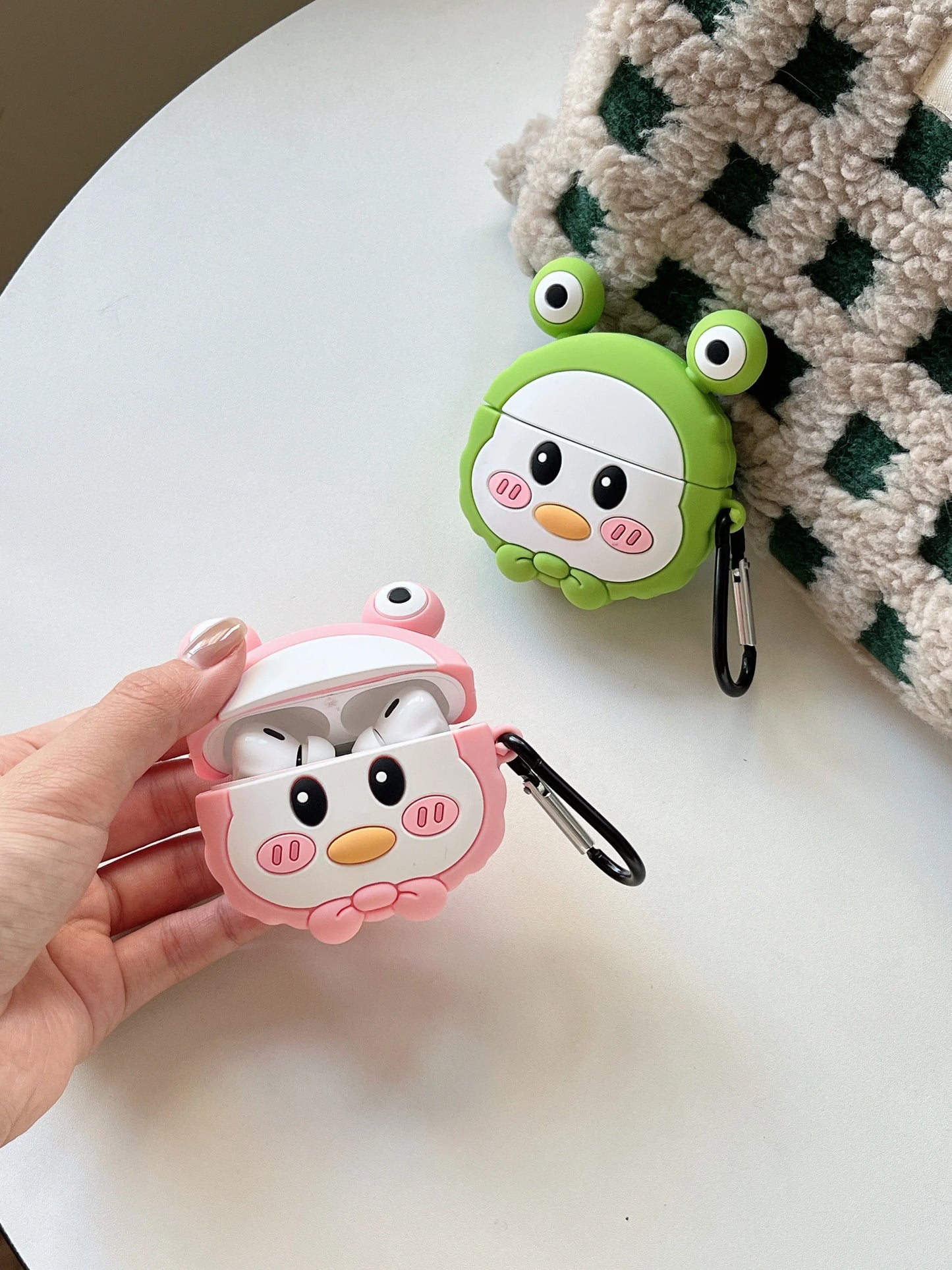 Frog Duck Pink Airpods Pro 2 Case