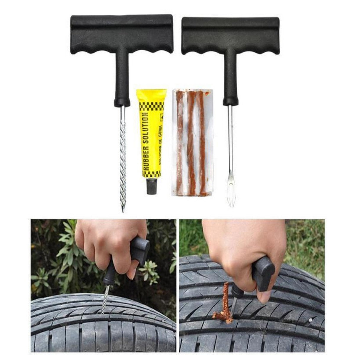 Tubeless Tyre Puncture Repair Kit